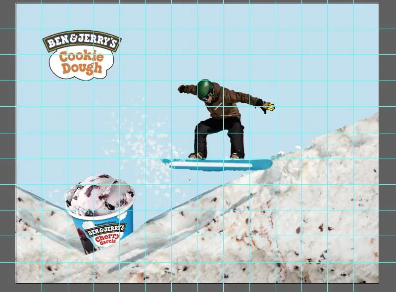 Ben & Jerry's — Cookie Dough · Snowboard